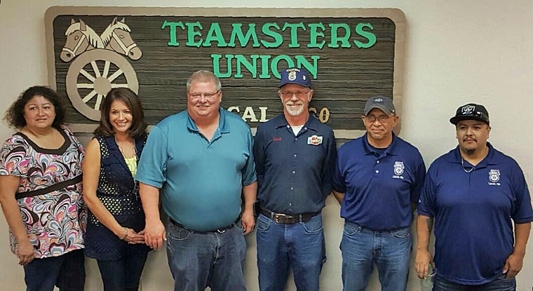 Teamsters Local 760 Executive Board, 2016. Elected by White Ballot.